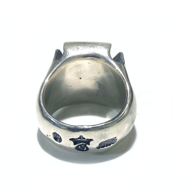画像9: Skull On Iron Cross Ring (9)