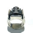 画像4: Skull On Iron Cross Ring (4)