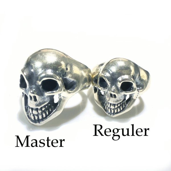 画像10: Master Old Single Skull Ring (10)