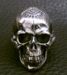 画像8: Medium Large Skull Full Head Ring (8)