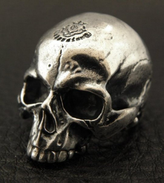 画像5: Medium Large Skull Full Head Ring Without Jaw (5)