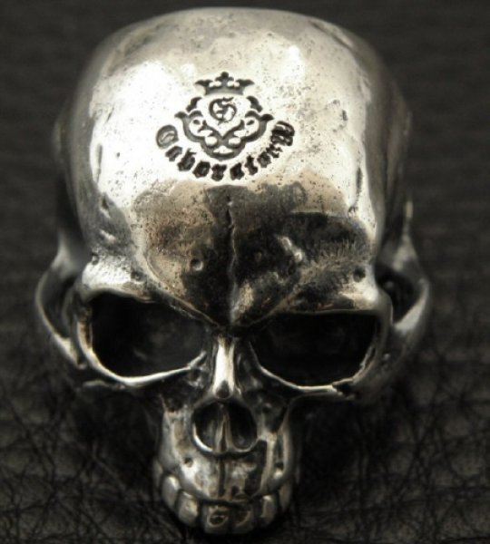 画像3: Medium Large Skull Full Head Ring Without Jaw (3)