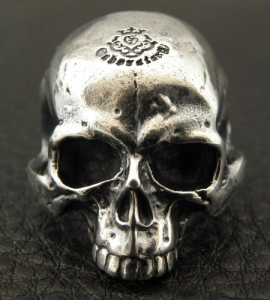 画像14: Medium Large Skull Full Head Ring Without Jaw (14)