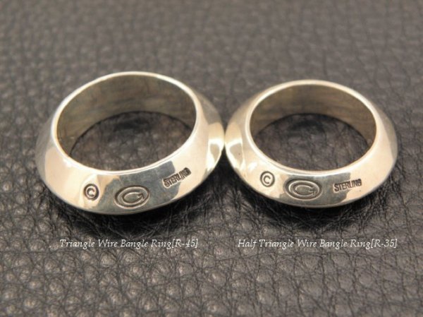 画像12: Triangle Wire Bangle Ring (12)