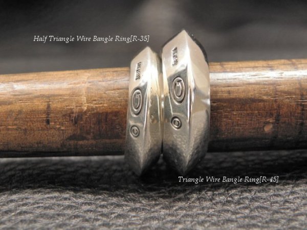 画像10: Triangle Wire Bangle Ring (10)