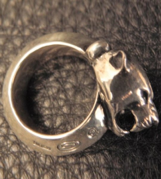 画像2: Half Panther Triangle Wire Bangle Ring (2)