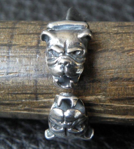 画像13: One ninth Bulldog Triangle Wire Bangle Ring (13)