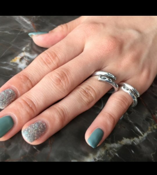 画像6: Quarter G Stamp On C-Ring (6)