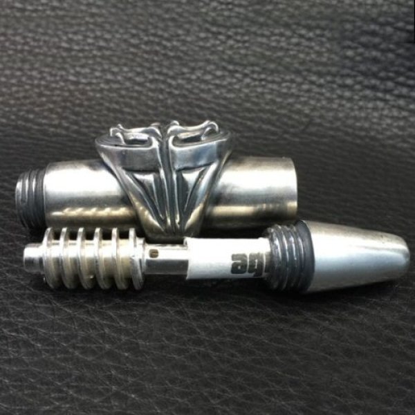 画像15: Old Large Skull Ideal Smoke Pipe (15)