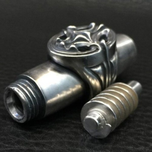 画像12: Old Large Skull Ideal Smoke Pipe (12)