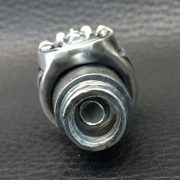 画像10: Old Large Skull Ideal Smoke Pipe (10)