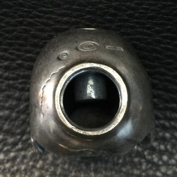 画像9: Old Large Skull Ideal Smoke Pipe (9)