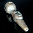 画像5: Large Skull With Face Ring Ideal Smoke Pipe (5)