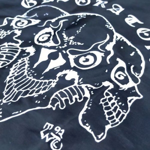 画像2: Gaboratory Triple Skull Eco Bag （収納袋付き） (2)