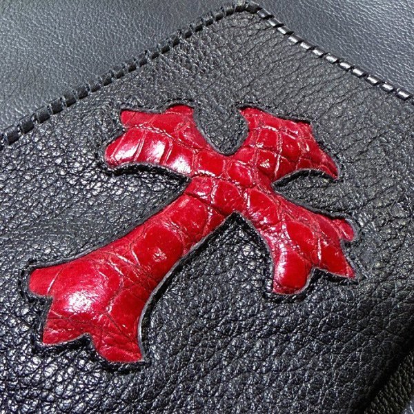 画像10: [現品限り2025年内納品OK] Crocodile Cross Inlay Buffalo Check Book (10)