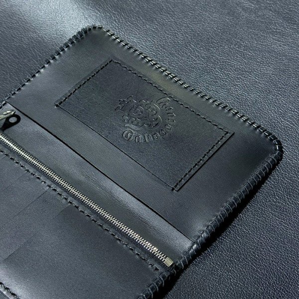 画像13: [現品限り2025年内納品OK] Crocodile Cross Inlay Buffalo Check Book (13)