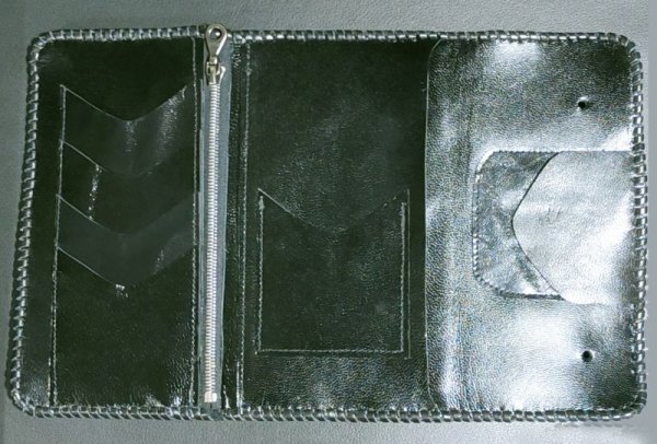 画像3: Python Cross Inlay Buffalo Long Wallet※新入荷！現品限り即納 (3)