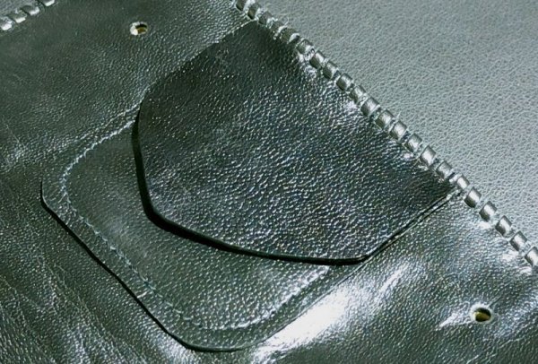 画像11: Crocodile Head & Horn Back Long Wallet(Black)※新入荷！現品限り即納 (11)