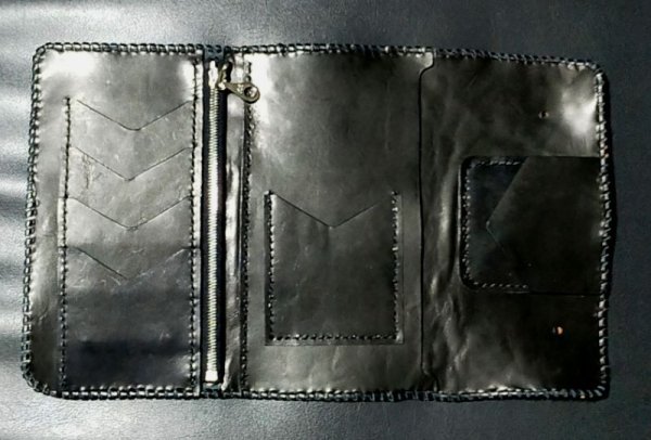 画像7: Crocodile Head & Horn Back Long Wallet  (Brown) ※新入荷！現品限り即納 (7)