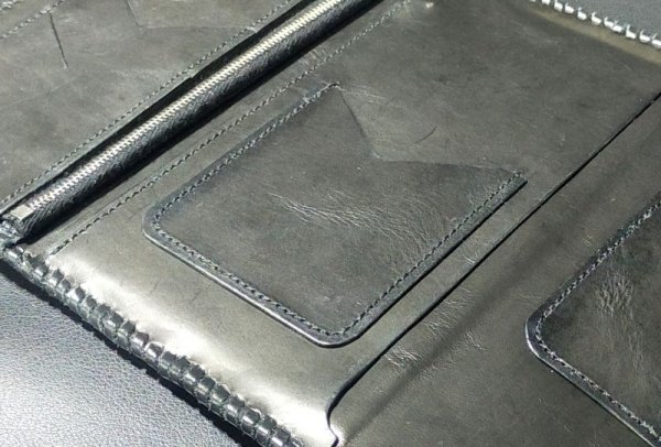 画像3: Stingray Cross Inlay Buffalo Long Wallet (3)