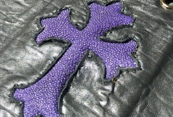 画像7: Stingray Cross Inlay Buffalo Long Wallet (7)