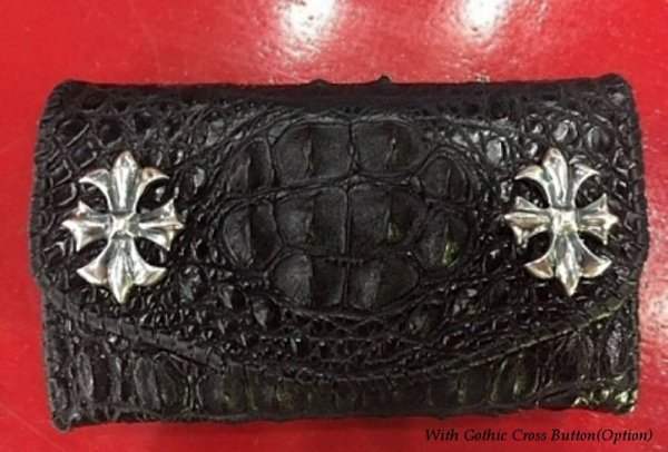 画像4: Crocodile Head Long Wallet (4)