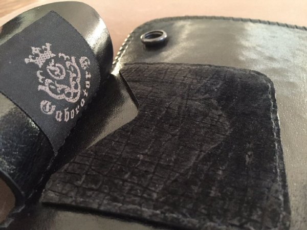 画像6: Stingray G&Crown Inlay Hippo Long Wallet (6)