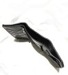 画像9: Crocodile Flank Cross Inlay Elephant Short Wallet (9)