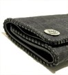 画像19: Crocodile Flank Cross Inlay Elephant Short Wallet (19)