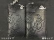 画像17: Atelier Mark Overlay Saddle Leather Round Zip Wallet (Slim Type・Black) (17)
