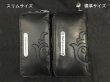 画像15: Atelier Mark Overlay Saddle Leather Round Zip Wallet (Slim Type・Black) (15)