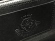 画像7: Atelier Mark Overlay Saddle Leather Round Zip Wallet (Slim Type・Black) (7)