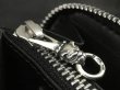 画像10: Atelier Mark Overlay Saddle Leather Round Zip Wallet (Slim Type・Black) (10)