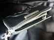 画像16: Atelier Mark Overlay Saddle Leather J -Zipper Wallet (Slim Type・Black) (16)