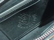 画像14: Atelier Mark Overlay Elephant Leather Round Zip Wallet (Slim Type・2tone) (14)