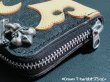画像5: Atelier Mark Overlay Elephant Leather Round Zip Wallet (Slim Type・2tone) (5)