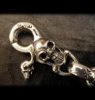 画像2: Skull On Clip With Maltese Cross H.W.O & Smooth Anchor Chain Wallet Chain (2)
