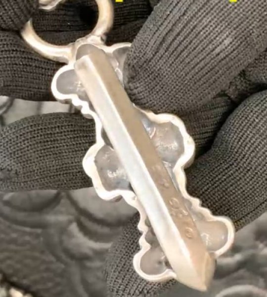 画像15: 4Heart Crown Cross Key Keeper With 2Old Bulldogs & 2Skulls Braid Leather Wallet Chain (15)