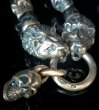 画像11: Skull On Cross Oval W/Crown Keeper & 4Lions & 12Skulls W/Braid Leather Wallet Chain Skull Drop (11)