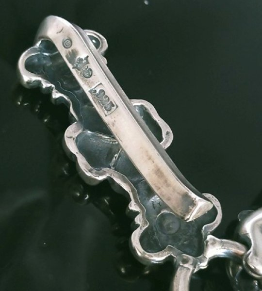 画像6: 4Heart Crown Keeper With 2Swivel Panthers & H.W.O & Anchor Links Wallet Chain (6)