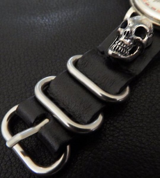 画像8: FREEMASON Watch With 2Skulls Watch Band (8)
