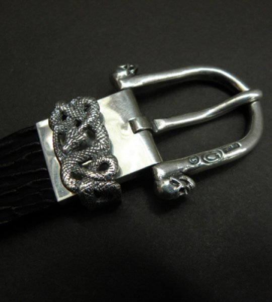 画像4: Skull With Snake & Shark Skin Watch Bands (4)
