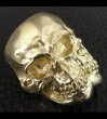 画像12: Xconz Collaboration Gold Double Face Medium Lage Skull Ring (12)
