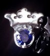 画像1: G&Crown Blue Super CZ Diamond Pierce (1)