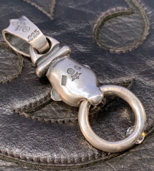 画像6: Long Neck Panther With ZAZA Floating 6.5mm 1Ct  Moissanite O-Ring Pendant (6)