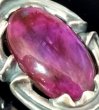 画像6: Flashing Fire Red Labradorite With Crown On Sculpted Oval Pendant (6)