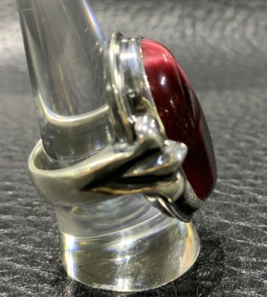 画像4: Red Tiger Eye Zaza Ring (4)