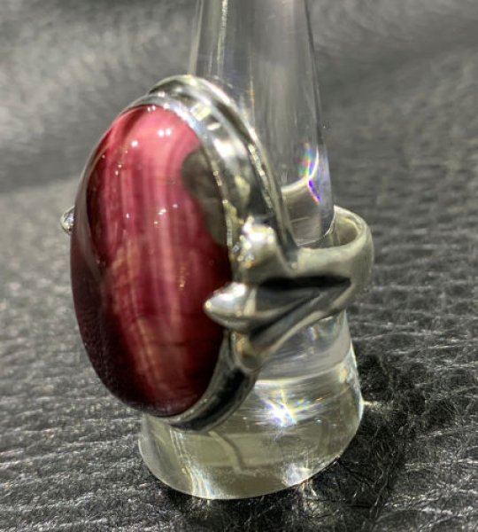 画像3: Red Tiger Eye Zaza Ring (3)