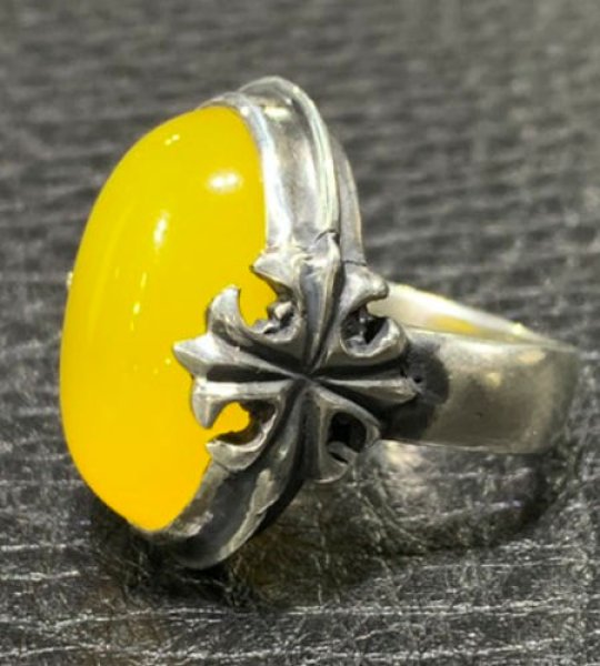 画像5: Yellow Onix Zaza Ring (5)