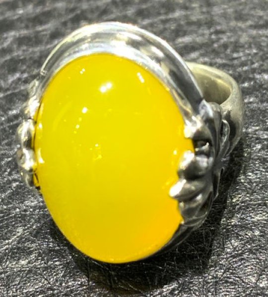 画像2: Yellow Onix Zaza Ring (2)